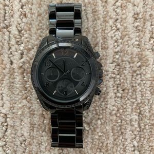 Black Stainless Steel Watch